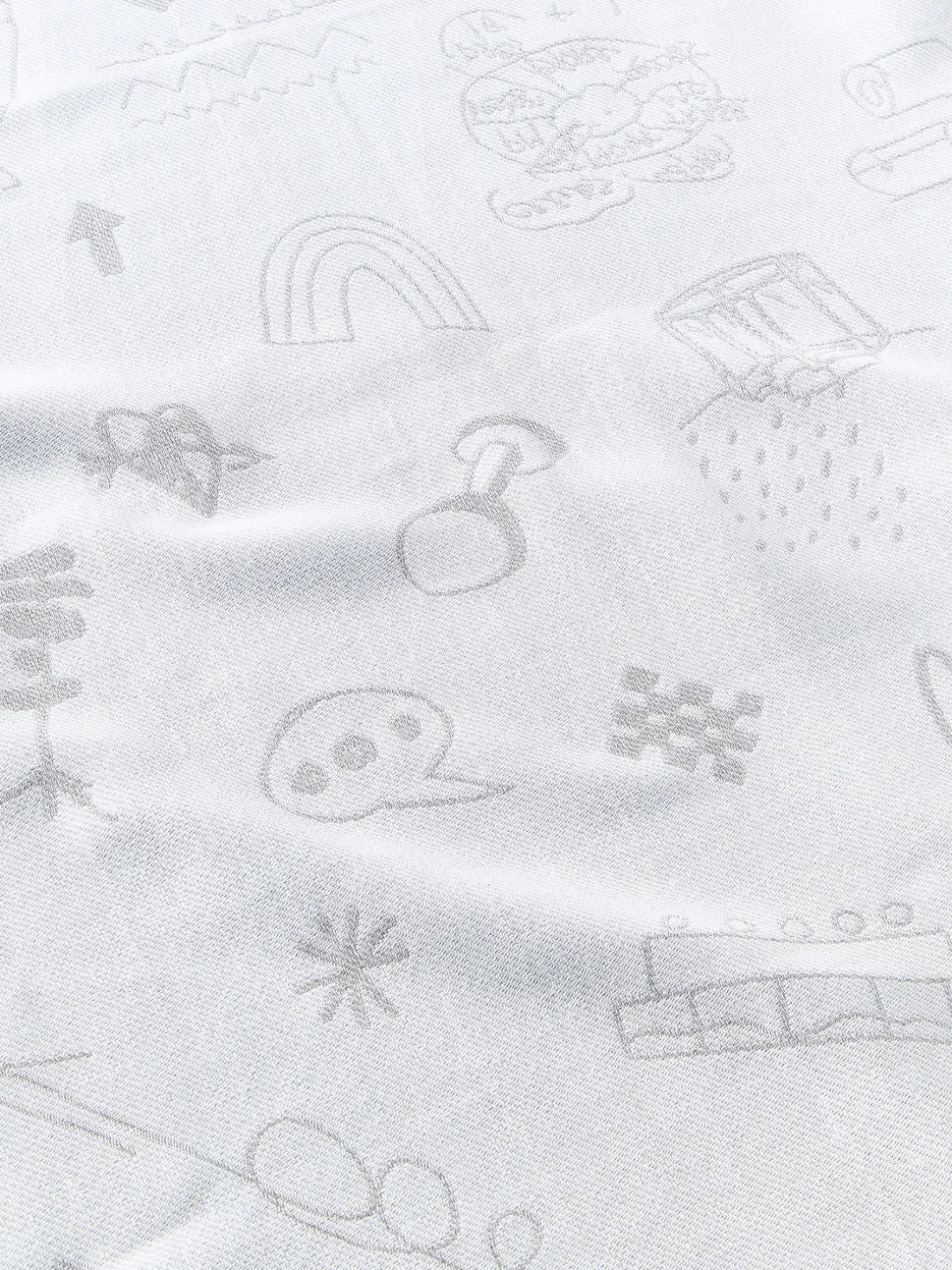 Westwing | Crosby Studios, manta reversible de algodón Jouy