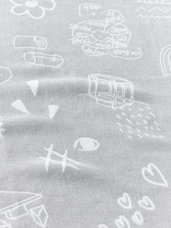 Westwing | Crosby Studios, manta reversible de algodón Jouy