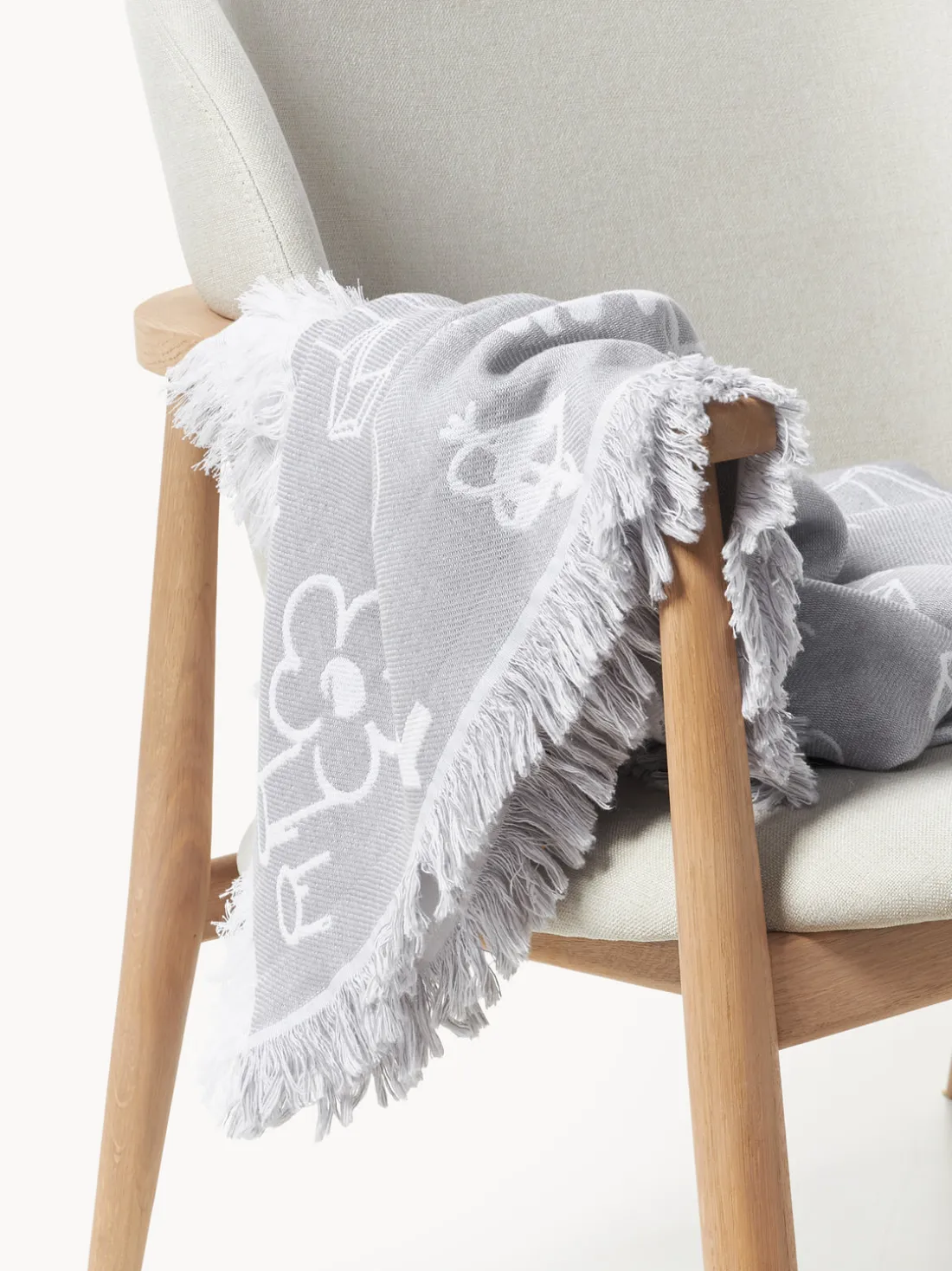 Westwing | Crosby Studios, manta reversible de algodón Jouy