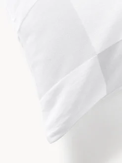 Westwing | Crosby Studios, funda de almohada de algodón a cuadros Damier