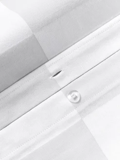 Westwing | Crosby Studios, funda nórdica de algodón a cuadros Damier