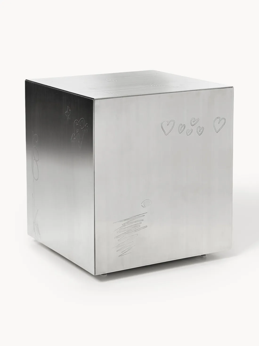 Westwing | Crosby Studios, mesa auxiliar de metal Basse