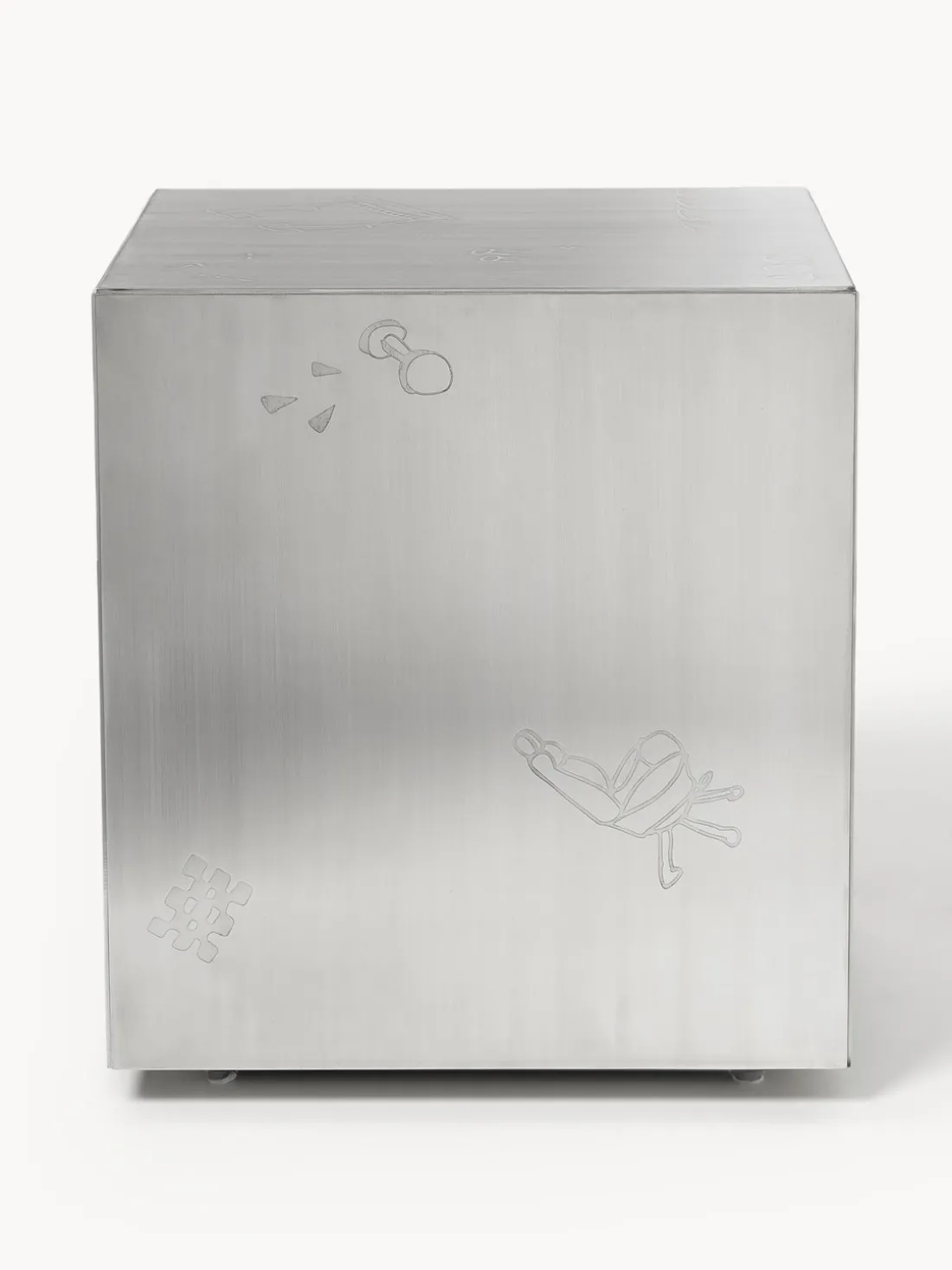 Westwing | Crosby Studios, mesa auxiliar de metal Basse