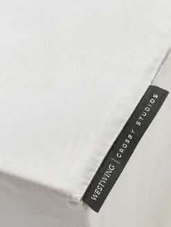 Westwing | Crosby Studios, sábana bajera de algodón Jouy