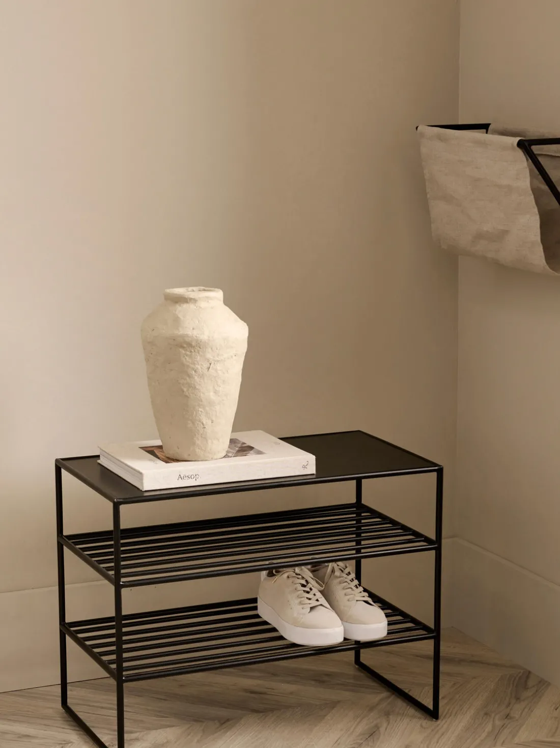 Zapatero de metal Bench